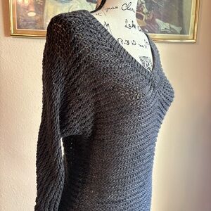 Roxy XL Comfy Knit Sweater V Neck